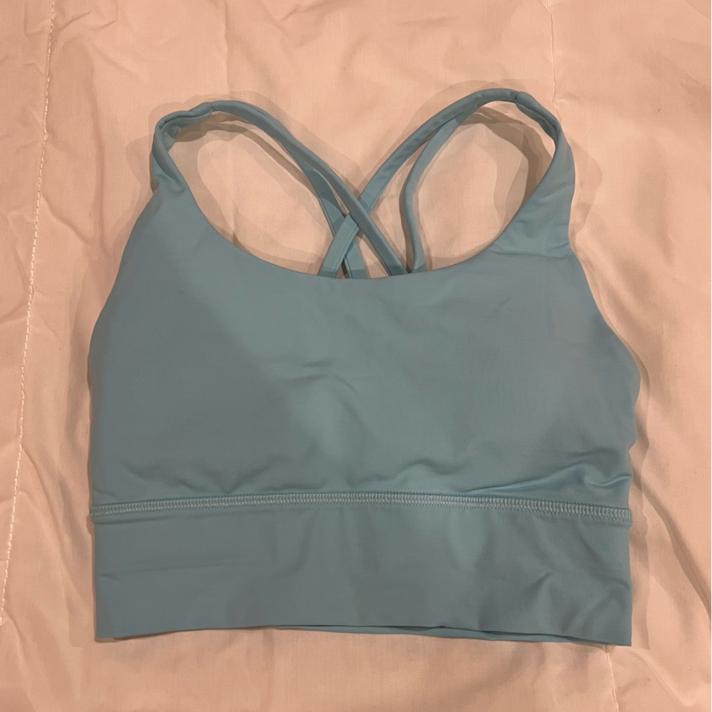 lululemon athletica Light Blue Sports Bra